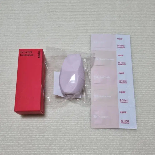 [BUNJANG] Espoir Be Velvet Foundation (Various Shades) / 에스쁘아 비벨벳 파운데이션 3n 두부 13N 20C 21n 21c 22c