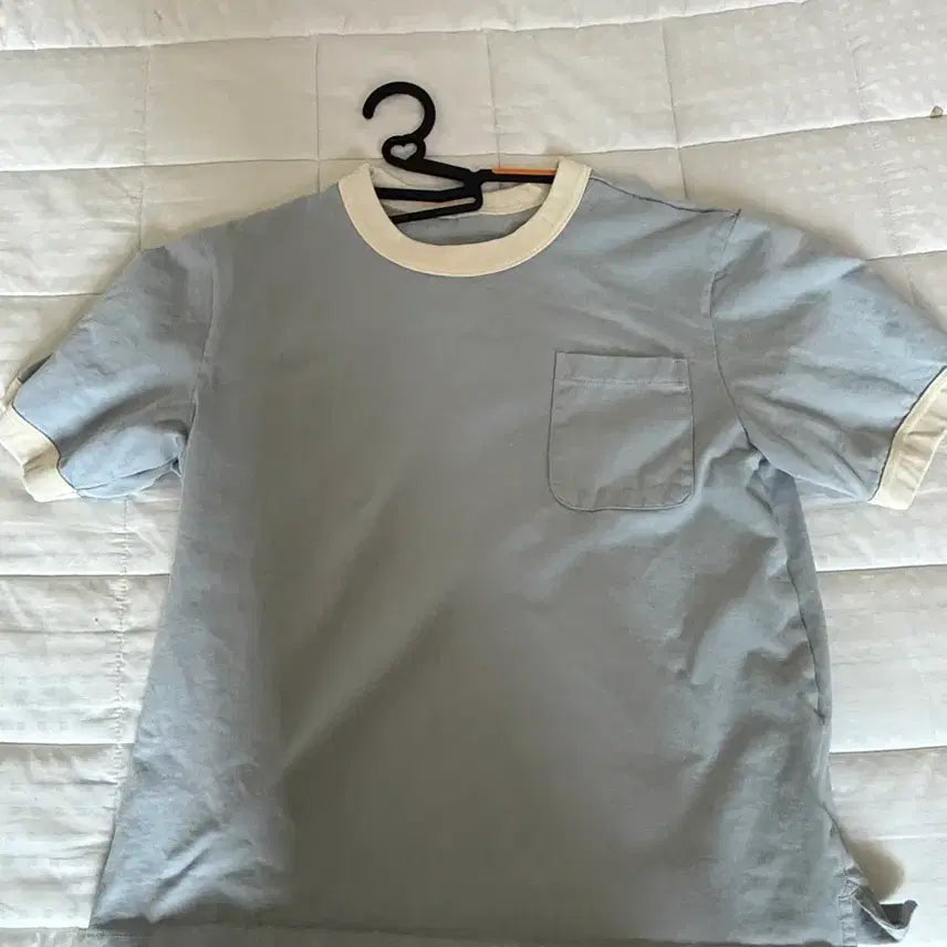 [BUNJANG] LAFUGE STORE Round Neck Short Sleeve T-Shirt Size S / 라퍼지스토어 LAFUDGE STORE 라운드넥 반팔티 S사이즈