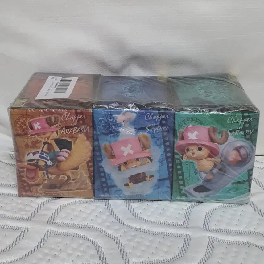 [BUNJANG] Banpresto One Piece Desktop Theater Chopper's Adventure Vol. 1 Figures (Set of 3) / [정품] 반프레스토 원피스 데스크탑 시어터 쵸파 어드벤쳐 Vol.1