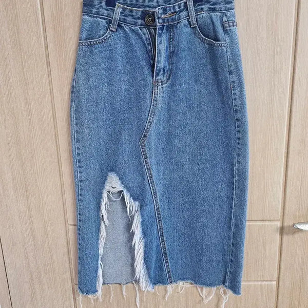 [BUNJANG] Denim Skirt / 데님스커트