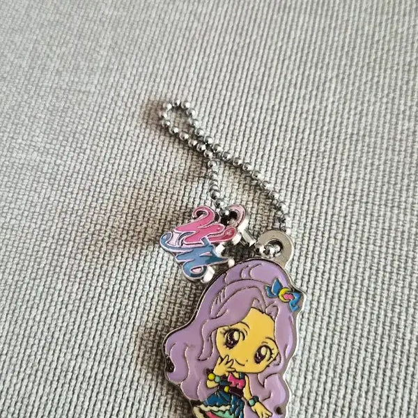 [BUNJANG] Aikatsu! / Aikatsu Stars! Luna Metal Keyring / 아이카츠/아이엠스타 루나 메탈 키링