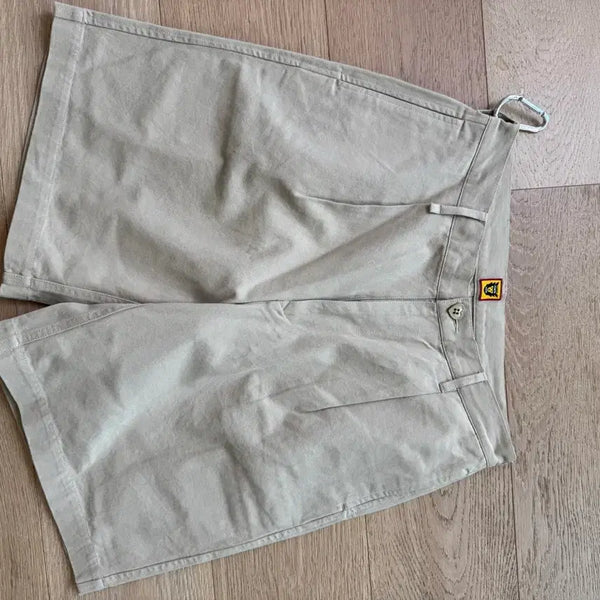 [BUNJANG] Human Made Skater Shorts Beige L / 휴먼 메이드 스케이터 쇼츠 베이지 L