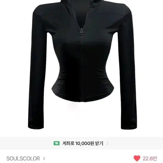 [BUNJANG] Slimline Zip-Up Hoodie / 에이블리 슬림라인 집업