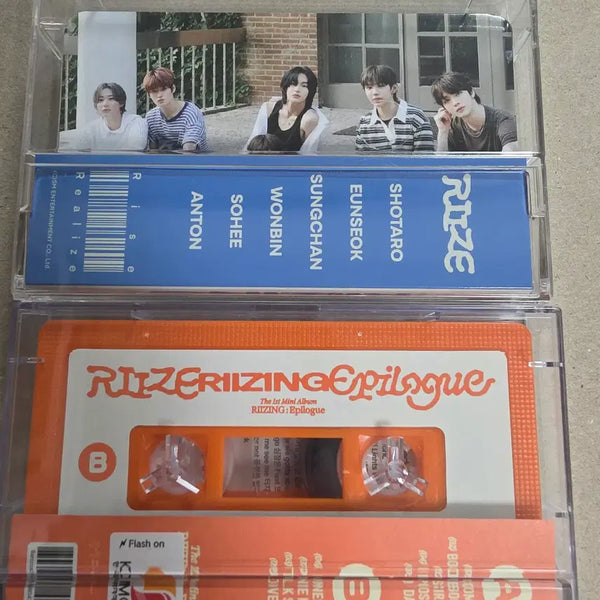 [BUNJANG] RIIZE Cassette Tape Album + MD Bundle Set / 라이즈 카세트테이프 앨범/엠디 양도