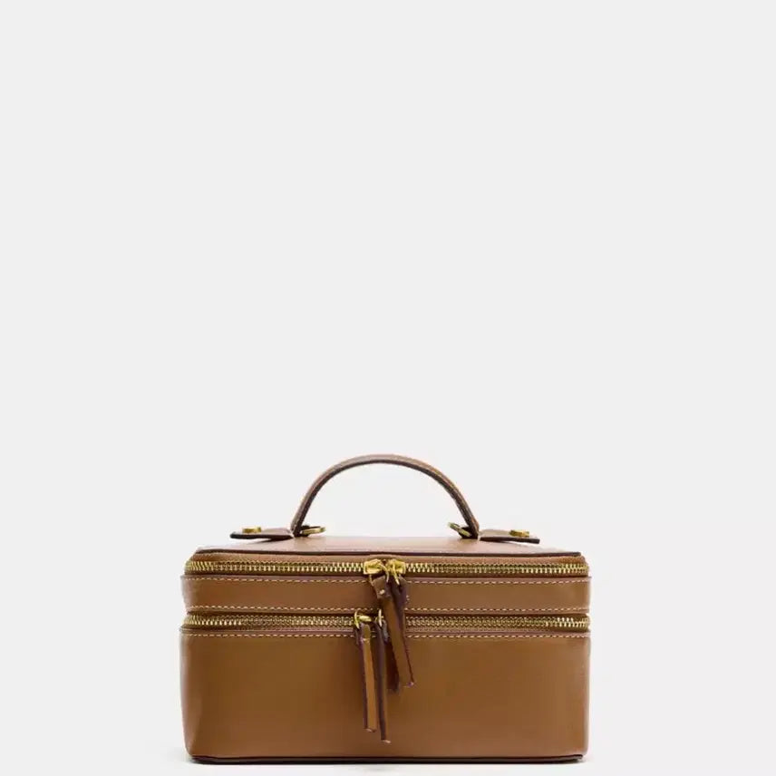 [BUNJANG] Zara Vanity Bag Brown / 자라 베니티백 베니티가방