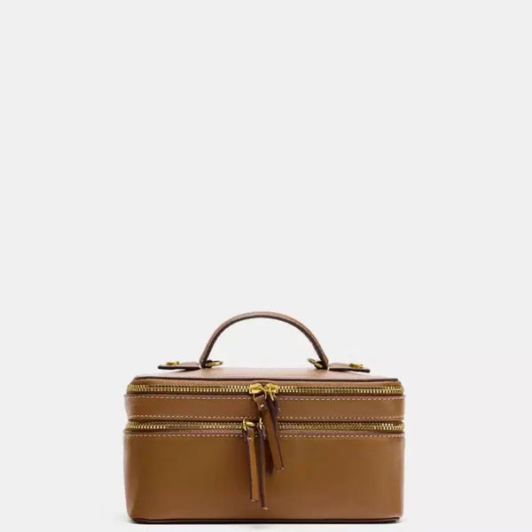 [BUNJANG] Zara Vanity Bag Brown / 자라 베니티백 베니티가방