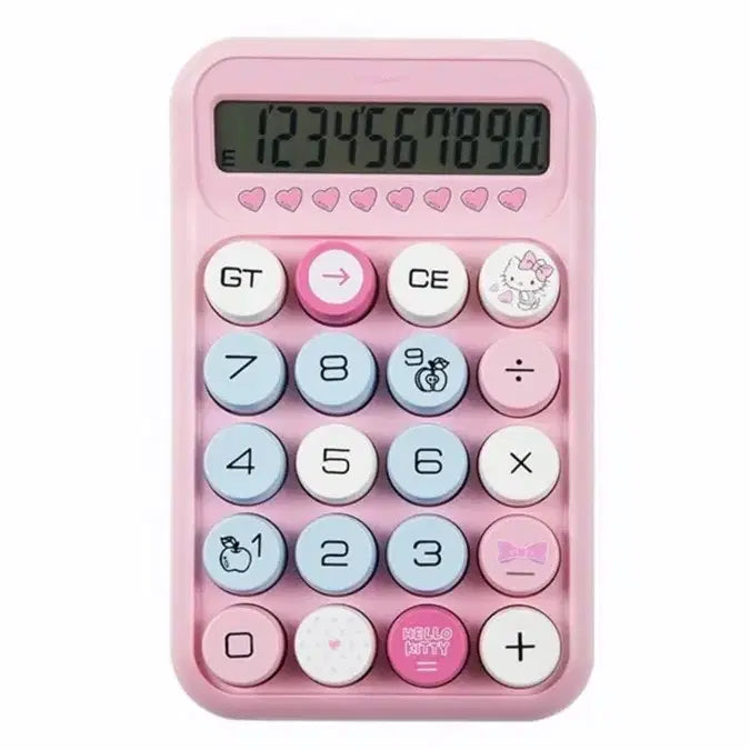 [BUNJANG] Hello Kitty Pink Calculator (Authentic) / 헬로키티 계산기 핑크 (정품)
