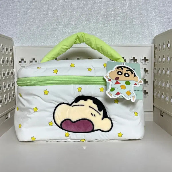 [BUNJANG] Crayon Shin-chan Pouch Bag / 짱구는못말려 짱구 파우치 가방 새상품