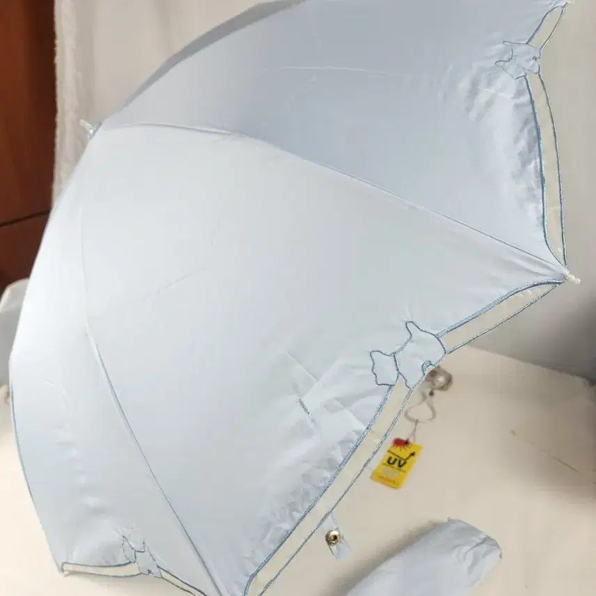 [BUNJANG] Agatha Paris Dog Embroidered Sky Blue Sun Umbrella / 아가타 강아지 스카이 양산. 새상품