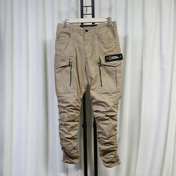 [BUNJANG] National Geographic Men's Cargo String Pants Size 31 / 네셔널지오그래픽 남성 카고 스트링팬츠 31추천 오일장