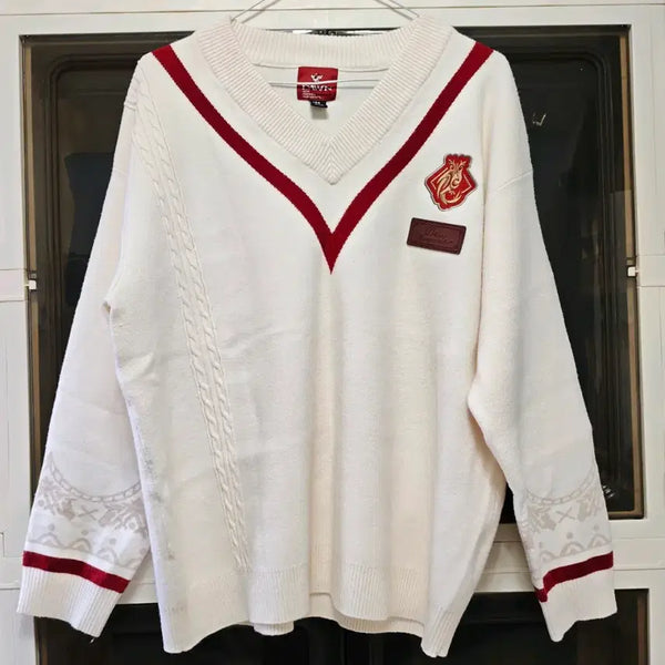 [BUNJANG] Genshin Impact Diluc Themed Knit Sweater / 원신 다이루크 테마 니트 스웨터