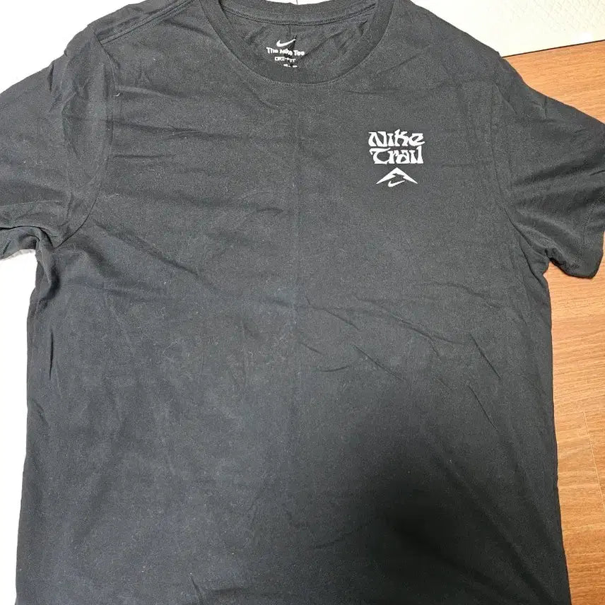 [BUNJANG] Nike Trail Dri-FIT T-Shirt Black / 나이키 트레일 반팔 티셔츠 블랙 드라이핏