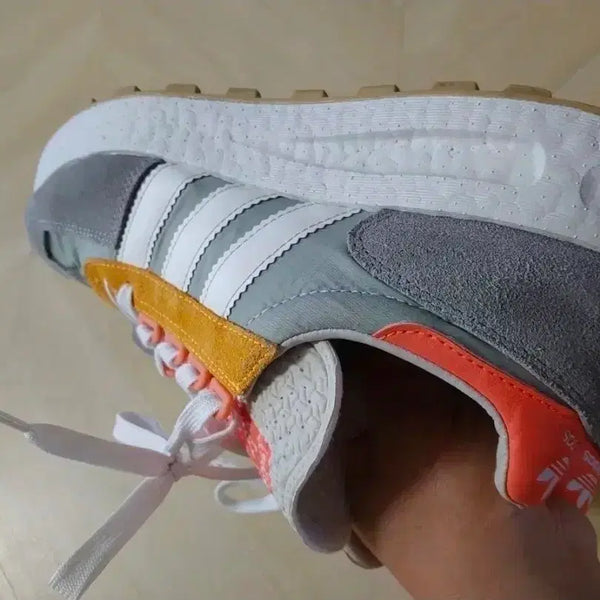 [BUNJANG] Adidas Iniki Runner Grey Orange 260 / adidas  이니키 66  러너 회색 오렌지  260