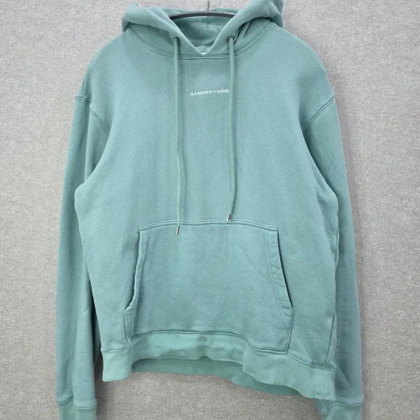 [BUNJANG] Sandro Paris Logo Hoodie / 산드로 공용 후드티 SANDRO PARIS
