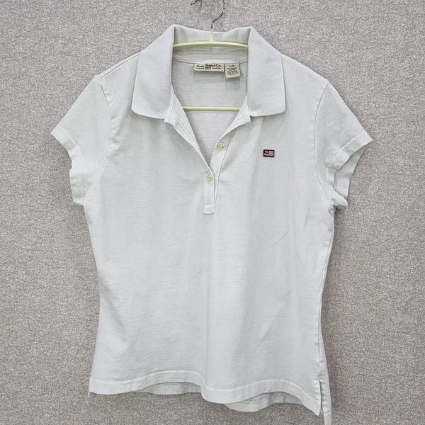 [BUNJANG] Polo Jeans Co. Ralph Lauren Women's Short Sleeve Polo Shirt / 폴로진스 여성 카라 반팔티 POLO JEANS CO. RALPH LAUR