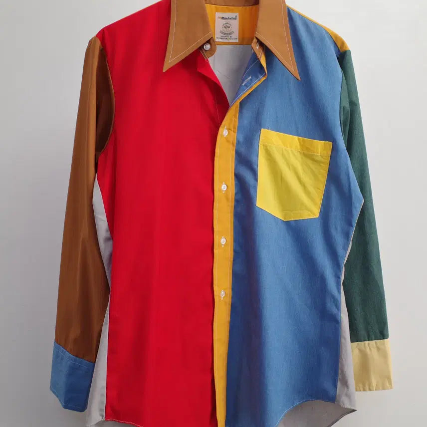 [BUNJANG] Manhattan L Size Polyester Cotton Blend Shirt / manhattan