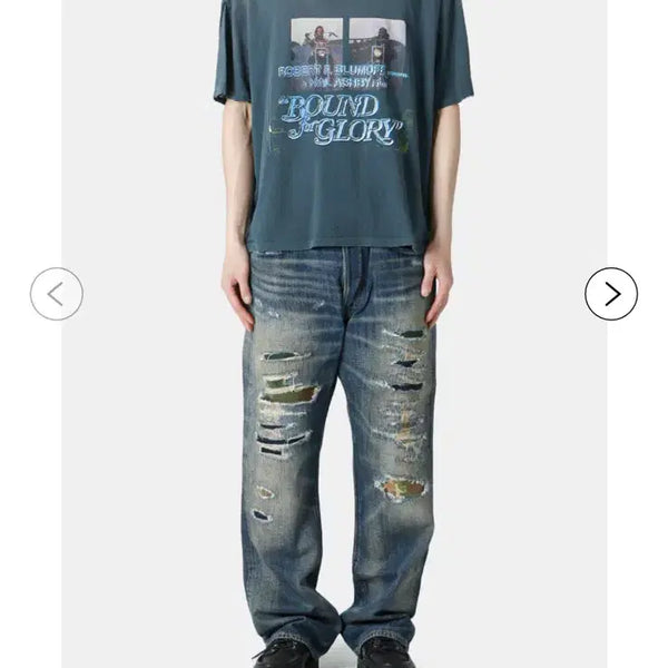 [BUNJANG] Palace Hollywood Bound Glory T-Shirt Vintage Black / [XL] 팔리할리우드 바운드 글로리 반팔 빈티지 블랙