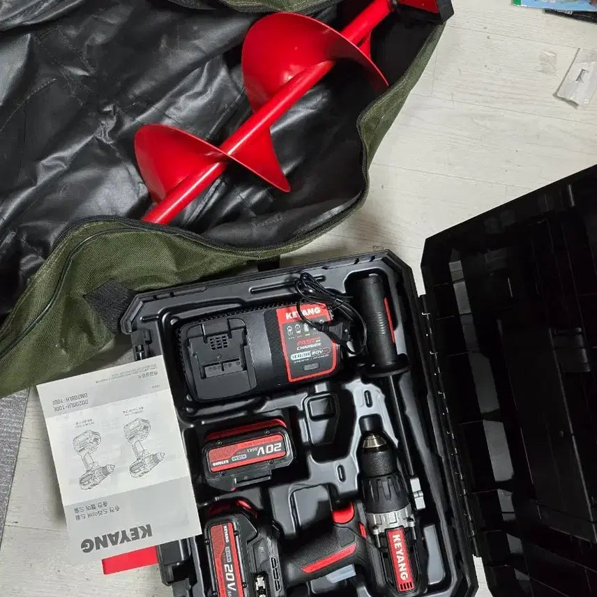 [BUNJANG] Kyeang Electric Drill Ice Fishing Set / 계양 정동드릴 얼음낚시 전동드릴가능