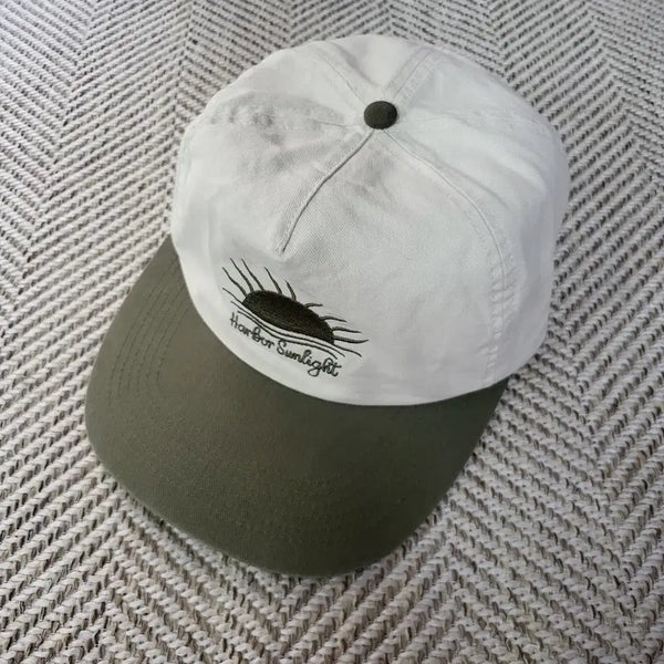 [BUNJANG] Partimento Washed Sunlight Ball Cap Hat Ivory Green / 파르티멘토 워시드 선라이트 볼캡 모자 아이보리 그린
