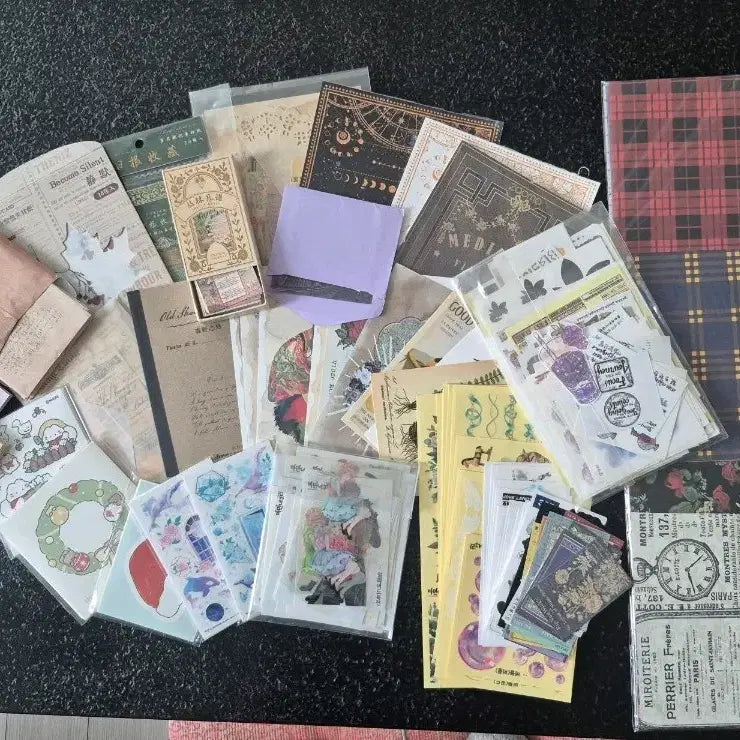 [BUNJANG] Vintage Stationery Bundle Set / 빈티지 다꾸 일괄 처분 (사진6장)