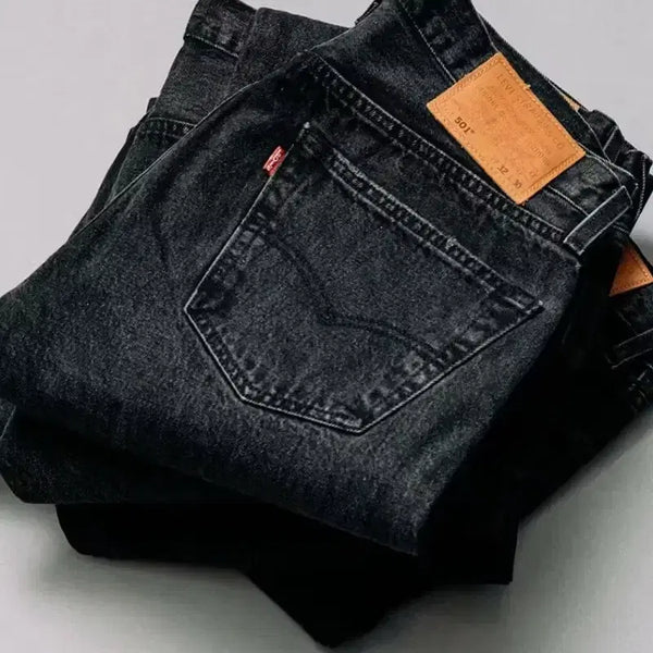 [BUNJANG] Levi's x EDIFICE 501 Black Selvage Denim Jeans / 리바이스 에디피스 501 34/30 블랙 셀비지 데님