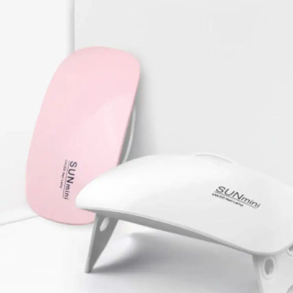 [BUNJANG] Mini Gel Nail Lamp Pink / 미니 젤네일 핑크 램프