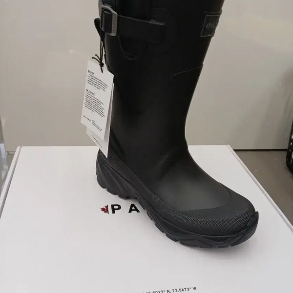 [BUNJANG] PAZAL Maple Thread Mid Rain Boots Black 230mm / 파잘 메이플 스레드 미들 레인 부츠 블랙 230mm 새상품