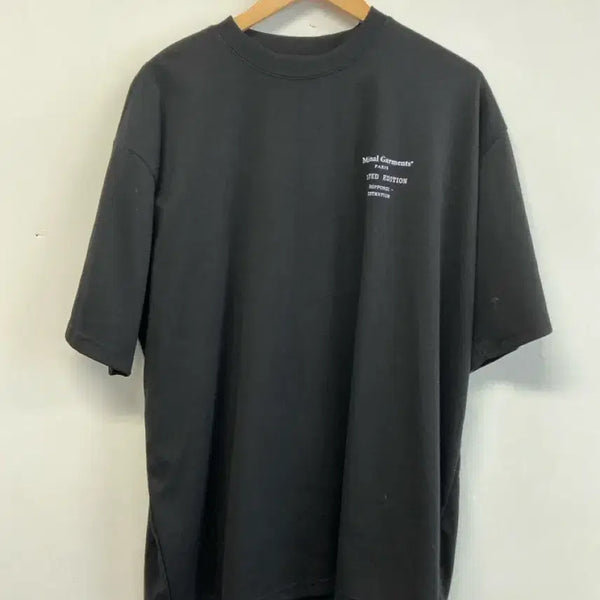 [BUNJANG] OKKANE 3XL Black Limited Edition Short Sleeve T-Shirt / OKKANE 3XL 블랙 리미티드 에디션 반팔티