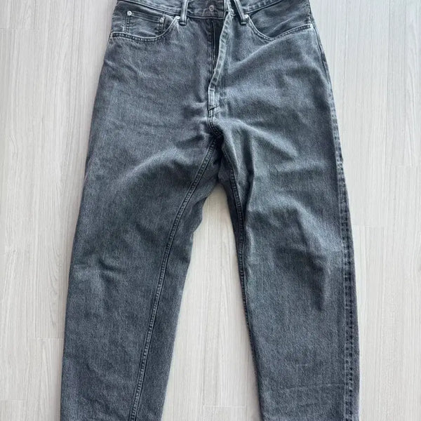 [BUNJANG] Enz&enz Mins 5p Denim Washed Black Size M / 엔즈앤즈민즈 5p 데님 워시드 블랙 m사이즈