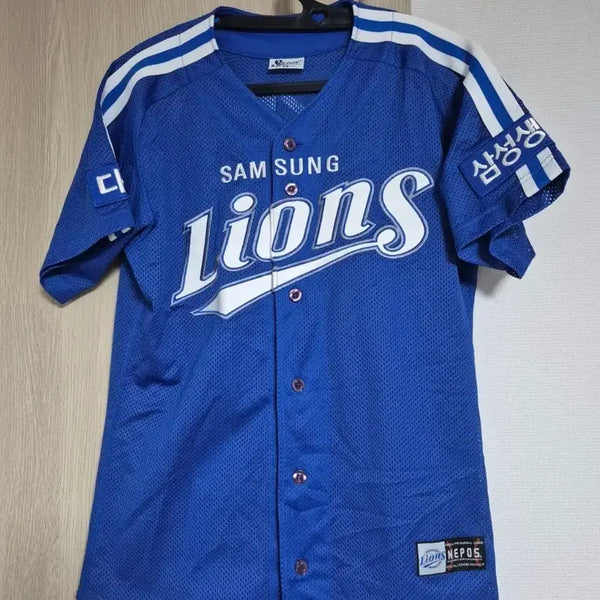 [BUNJANG] Samsung Lions Dynasty Era Jin Kab-Yong #25 Authentic Jersey Size 95 / 삼성라이온즈 왕조시절 네포스 정품 유니폼 95사이즈 진갑용 마킹 판매