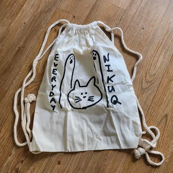 [BUNJANG] Love & Pop String Bag / [새거] 러브앤드팝 스트링 백