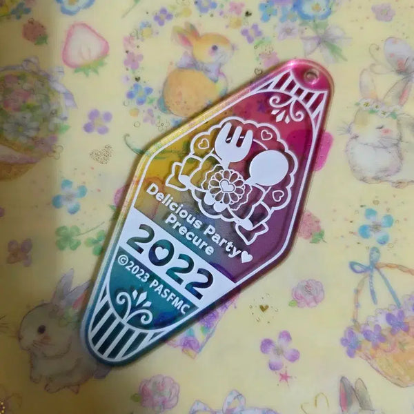 [BUNJANG] Delicious Party PreCure Numbering Keyring / 프리큐어 넘버링 키링 딜파