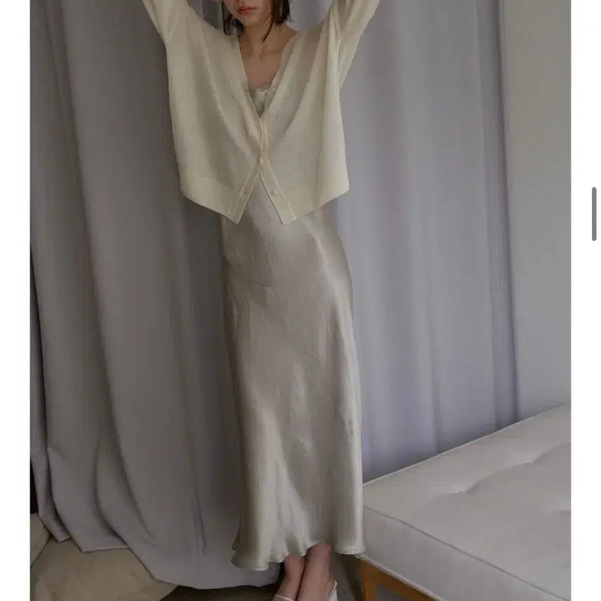 [BUNJANG] Obey Beige Linen Cardigan Set / 오브베이지 린넨 가디건 세트(29cm구매 / 새상품)