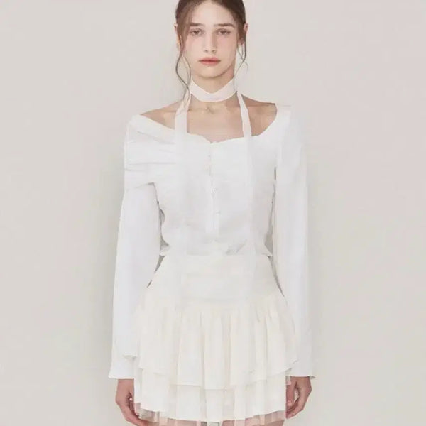 [BUNJANG] Not Your Rose Cleo Blouse / 낫유어로즈 끌레오 블라우스