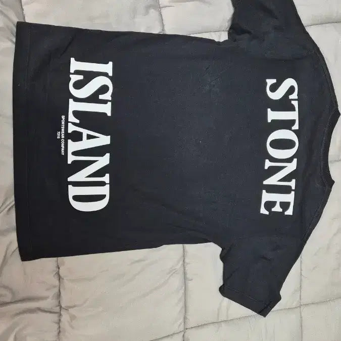 [BUNJANG] Stone Island T-Shirt Black / 스톤아일랜드 반팔 티셔츠 블랙