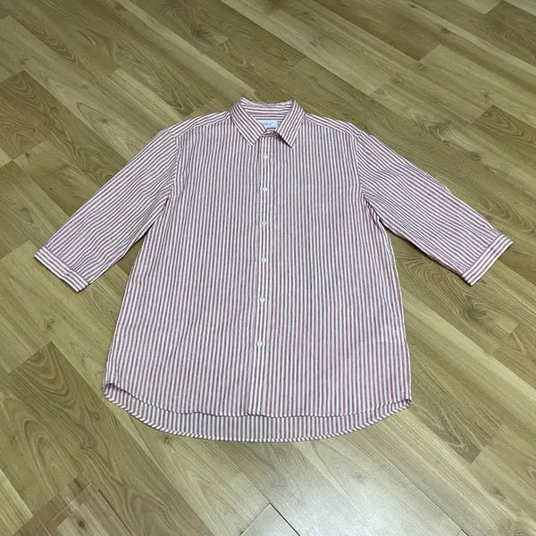 [BUNJANG] Ziozia Linen 7-Sleeve Shirt Size 105 / 지오지아  린넨 7부소매 셔츠 105호