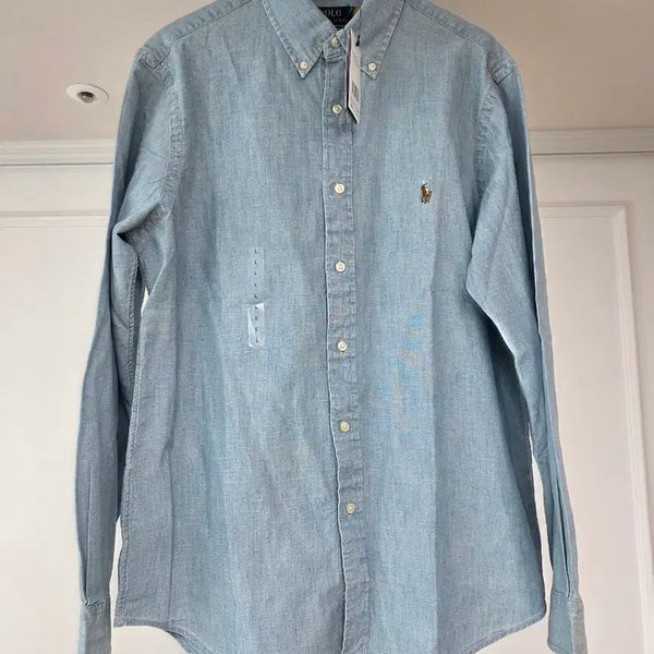 [BUNJANG] Polo Ralph Lauren Classic Fit Chambray Shirt / (새상품)폴로 랄프로렌 클래식핏 샴브레이 셔츠