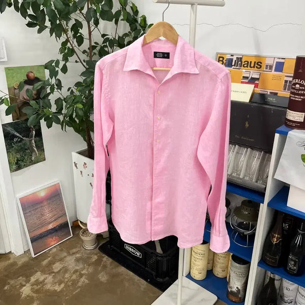 [BUNJANG] Man on the Moon Linen Shirt Size 40 / 맨온더분 린넨 셔츠 40