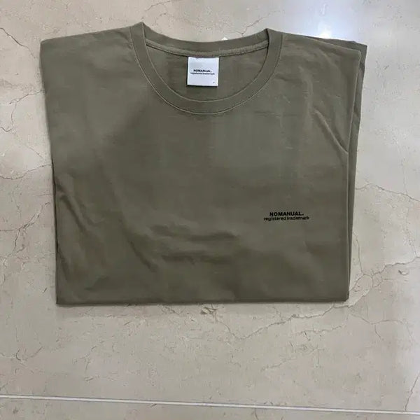 [BUNJANG] NOMANUAL Short Sleeve T-Shirt XL / 노매뉴얼 반팔