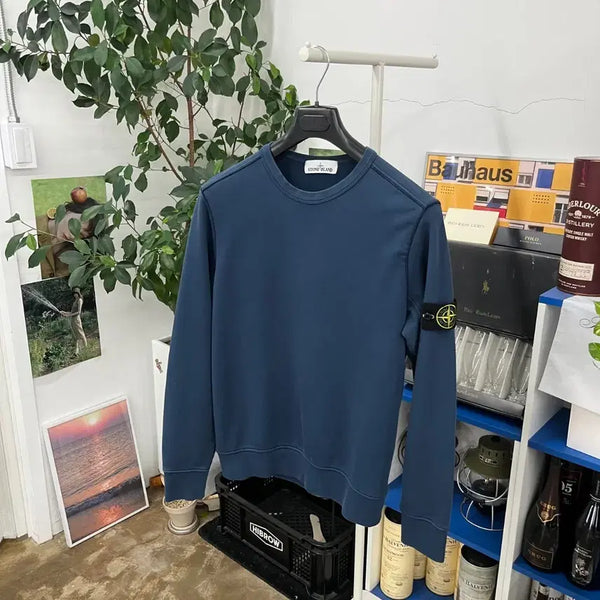 [BUNJANG] Stone Island Badge Sweatshirt M / 스톤아일랜드 와펜 맨투맨 M