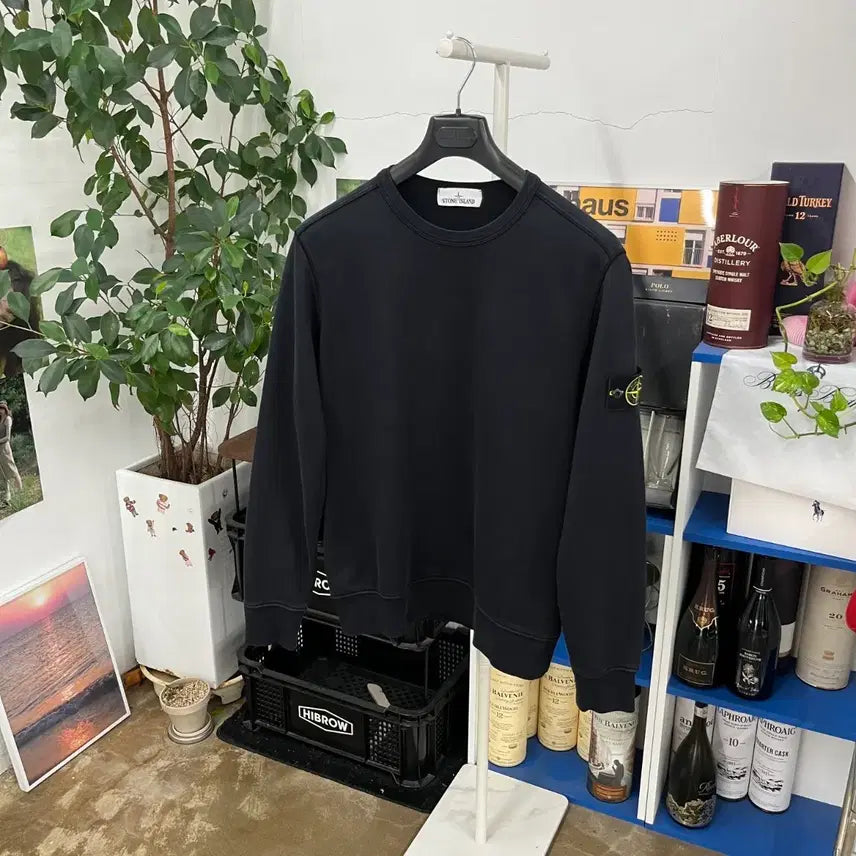 [BUNJANG] Stone Island Badge Sweatshirt L / 스톤아일랜드 와펜 맨투맨 L