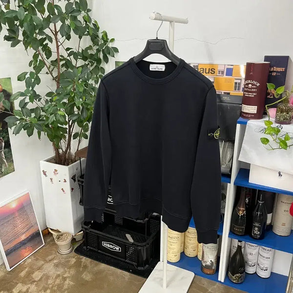 [BUNJANG] Stone Island Badge Sweatshirt L / 스톤아일랜드 와펜 맨투맨 L