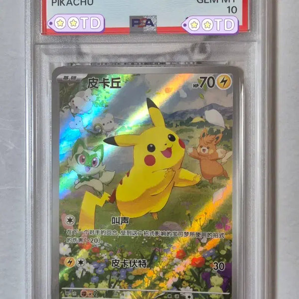 [BUNJANG] Pokemon Card PSA 10 Chinese Edition 2025 Summer Pikachu / 포켓몬카드 PSA10 중국판 2025 여름 피카츄
