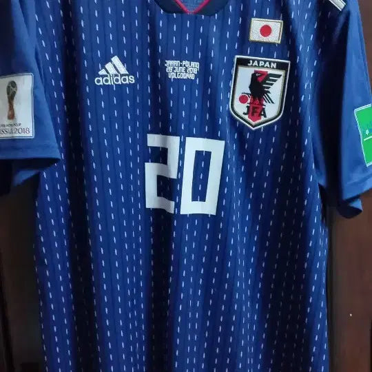 [BUNJANG] Adidas Japan National Team Replica Jersey World Cup / 초레어 아디다스 일본 국대 레플리카 유니폼 월드컵