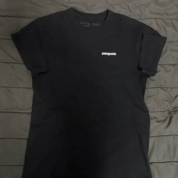 [BUNJANG] Patagonia Black T-Shirt Size M / 파타고니아 반팔 블랙 M사이즈