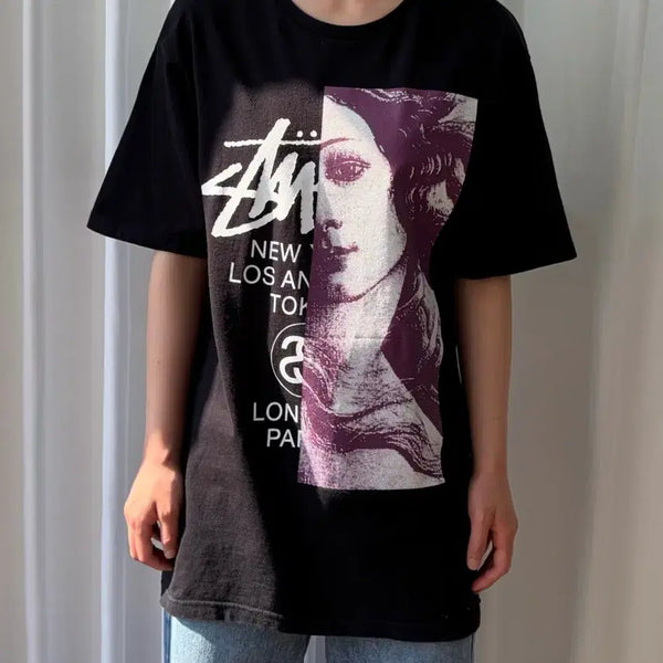 [BUNJANG] Stussy World Tour Venus T-Shirt / [M]스투시 월드투어 비너스 반팔 티셔츠