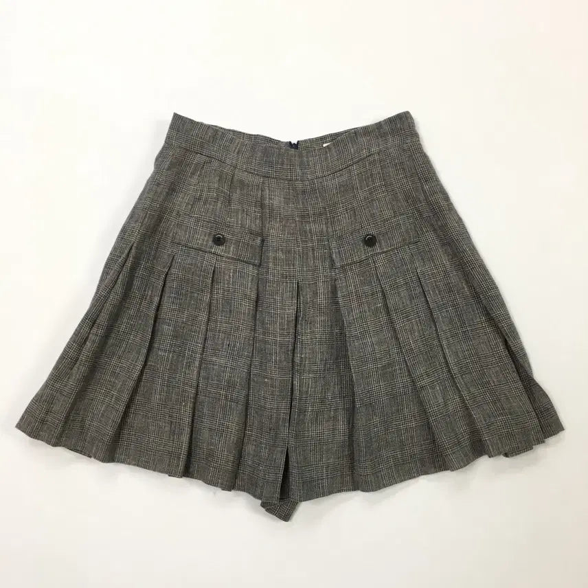 [BUNJANG] Sandro Check Culottes Skirt / 산드로 sandro 체크 치마바지