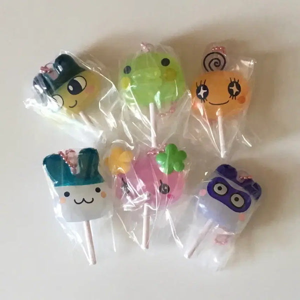 [BUNJANG] Bandai Tamagotchi Colorful Candy Charm Mini Figure Keychain Gacha / 반다이 다마고치 컬러풀 캔디 참 미니피규어 키링 가챠