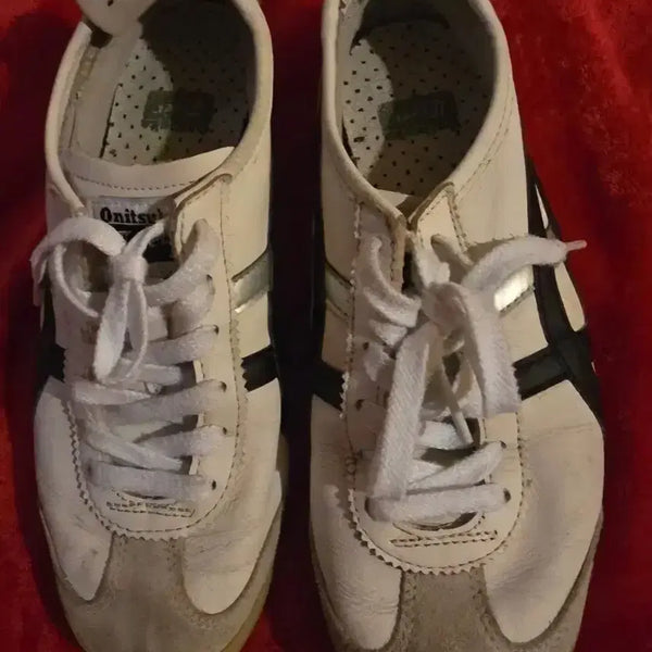[BUNJANG] Onitsuka Tiger Mexico 66 Sneakers White/Black/Gray / 오니츠카타이거 멕시코66 흰색/검정/회색