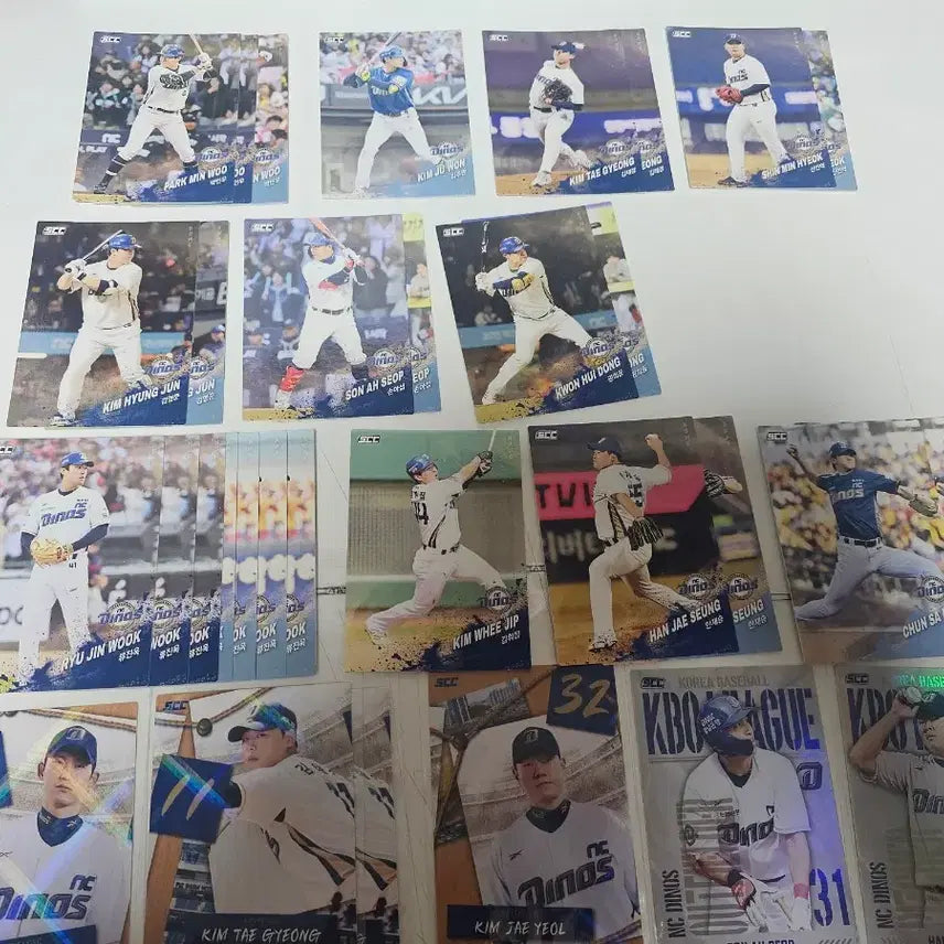 [BUNJANG] 2025 KBO NC Dinos Puzzle & Hologram Trading Cards / 2025 kbo nc 다이노스 카드 포카김태경 김재열 한재승 퍼즐 홀로